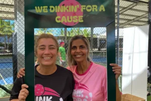 Dink for Pink 2025 Donation Wall